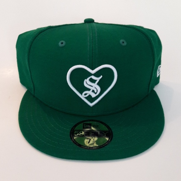 Supreme Other - Supreme New Era Green 59 Fifty Hat Cap Sz 7 1/2
